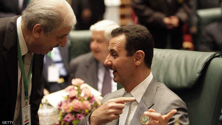 الرئيس السوري بشار الأسد، خلال مشاركته في قمة سرت، التي استضافتها ليبيا في العام 2010
