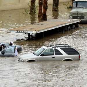 صورة أرشيفية لفيضانات جدة 