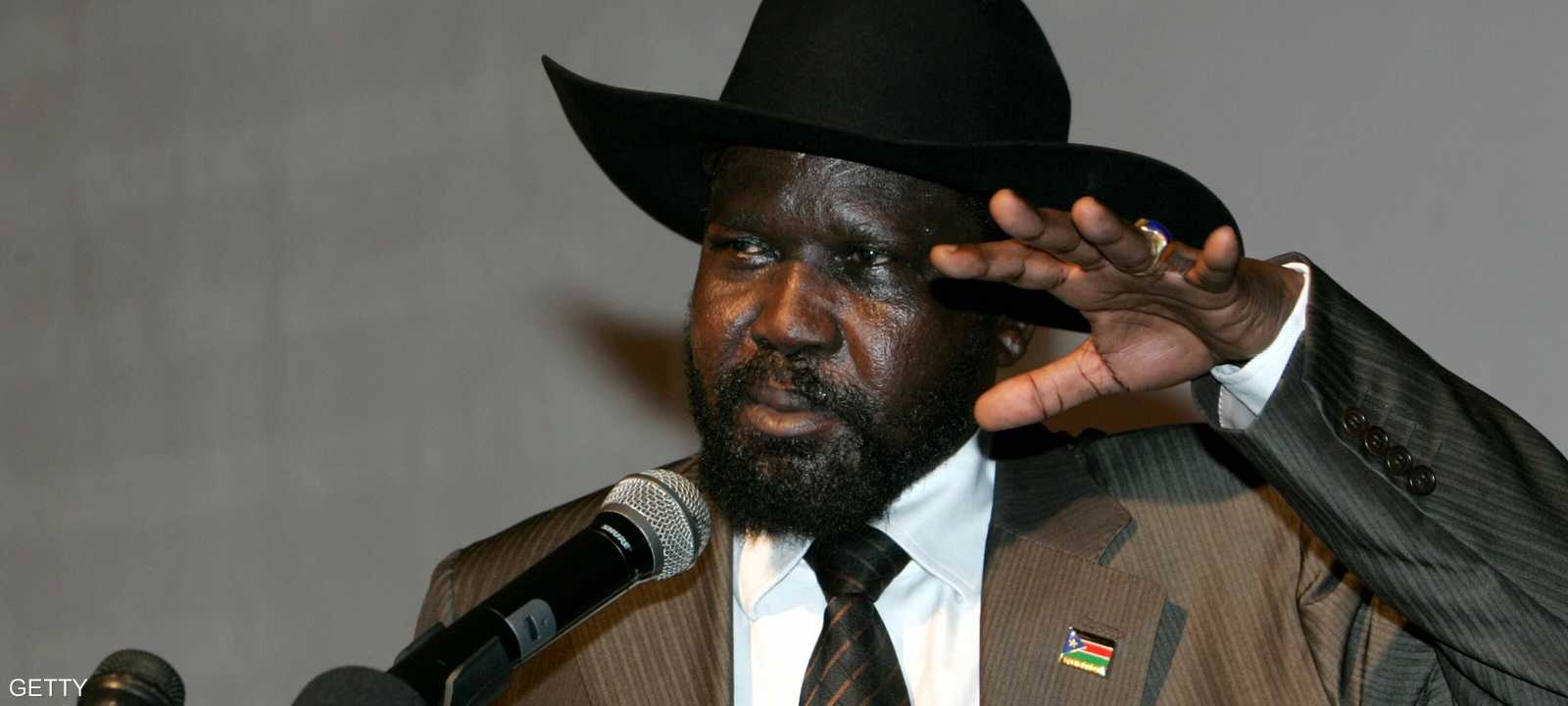 سلفاكير ميارديت رئيس دولة جنوب السودان