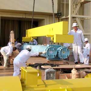 من موقع مفاعل بوشهر الإيراني ـ أرشيف