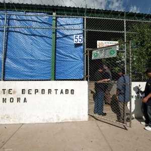 ملجأ للمهاجرين قرب الحدود بين الولايات المتحدة والمكسيك