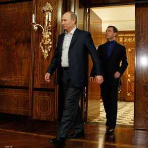 بوتن وميدفيديف