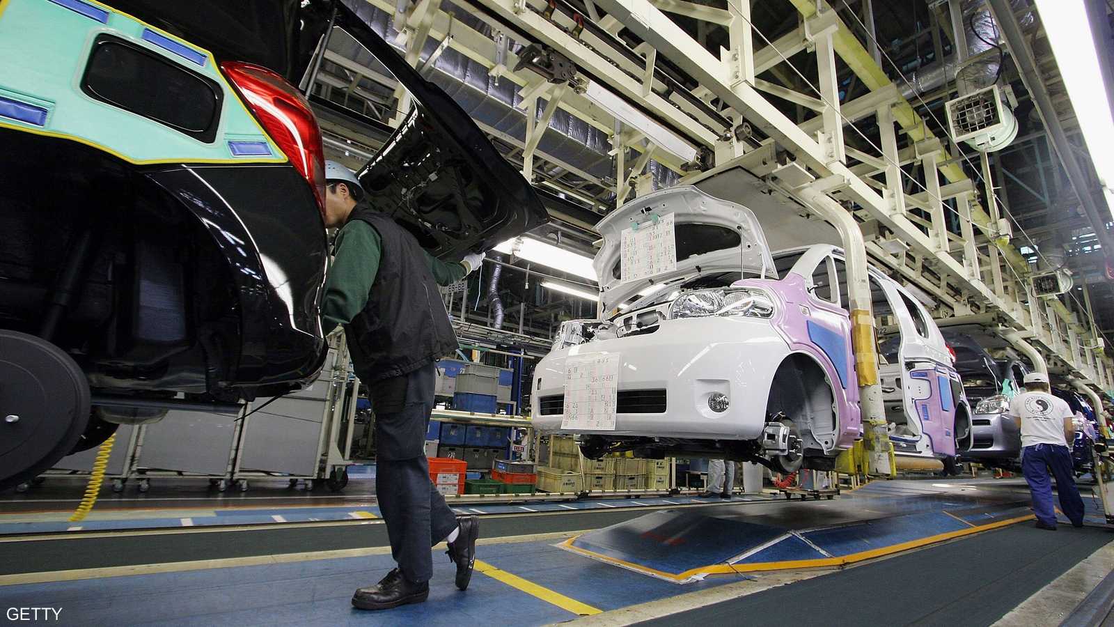 أحد مصانع شركة تويوتا