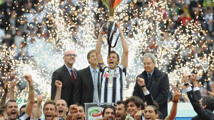 ديل بييرو .. ولحظة التتويج بالدوري الإيطالي