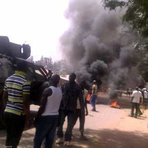 أرشيفية لآثار العنف في نيجيريا