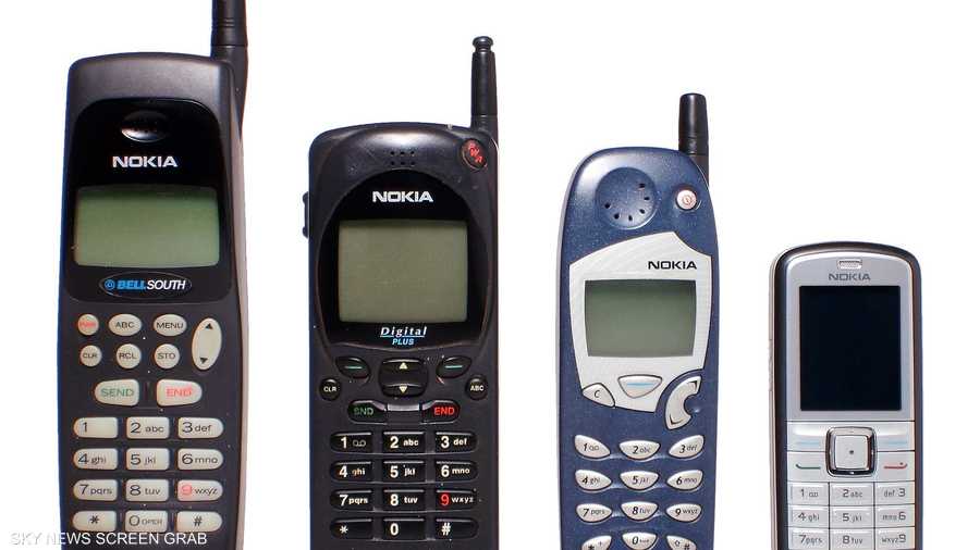 تطور هواتف نوكيا في أوائل التسعينات