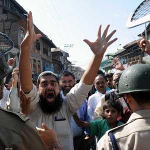 من الاحتجاجات ضد الفيلم في الهند