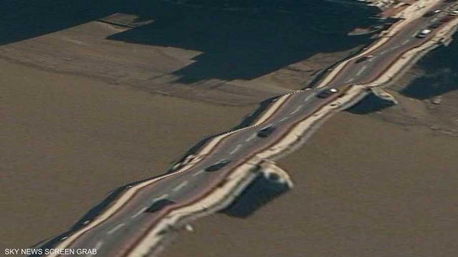 الطريق ليس متعرجا بهذا الشكل، ولكن خرائط أبل أظهرته كذلك