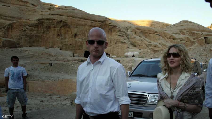 نجوم عالميون حرصوا على زيارة البتراء أمثال المغنية مادونا