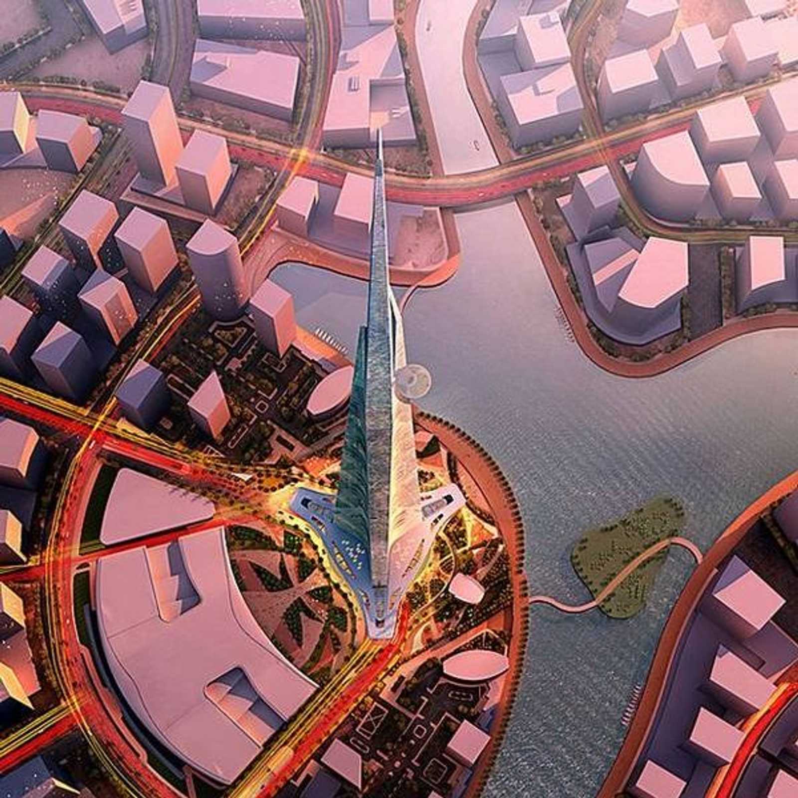 إحدى صور التصميم الخاصة بأعلى برج في العالم