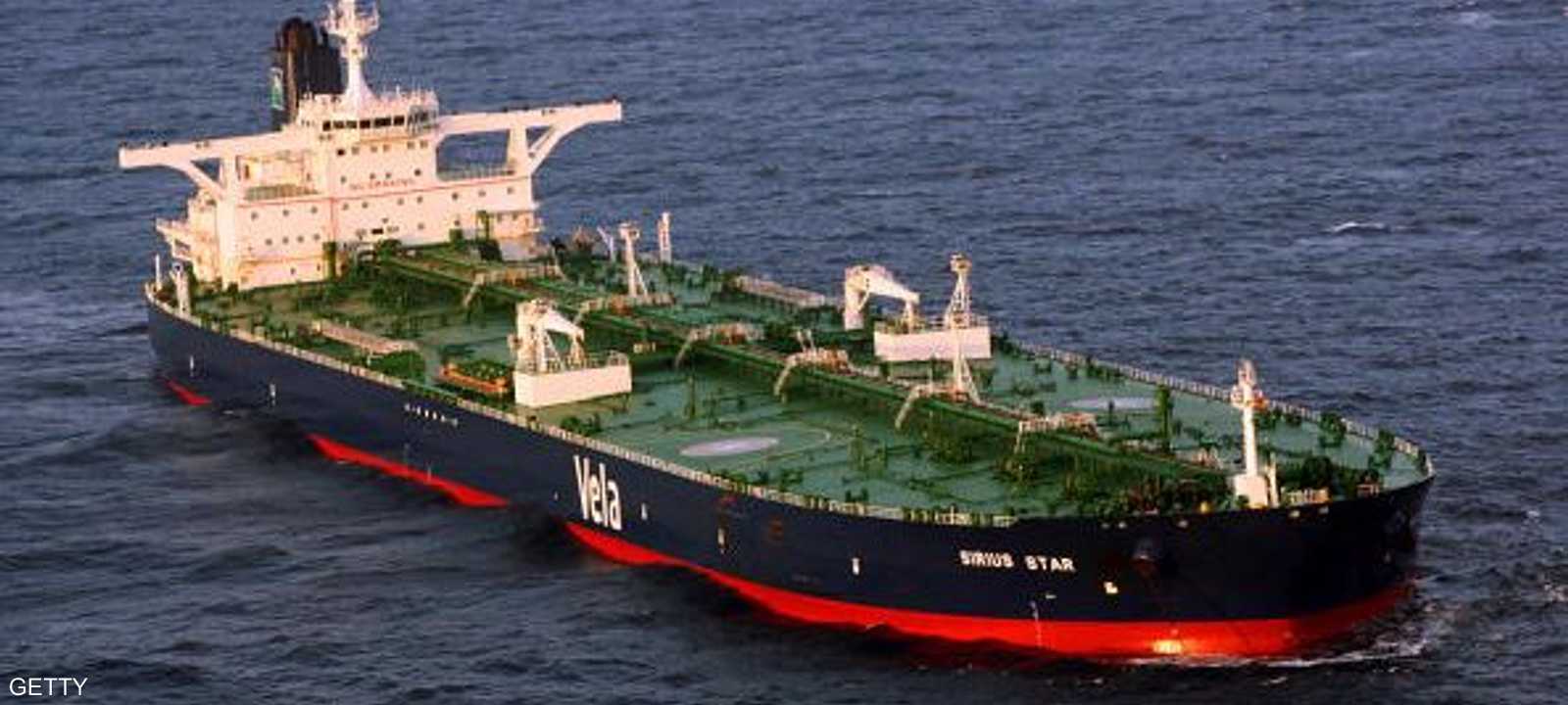 ناقلة نفط في الخليج