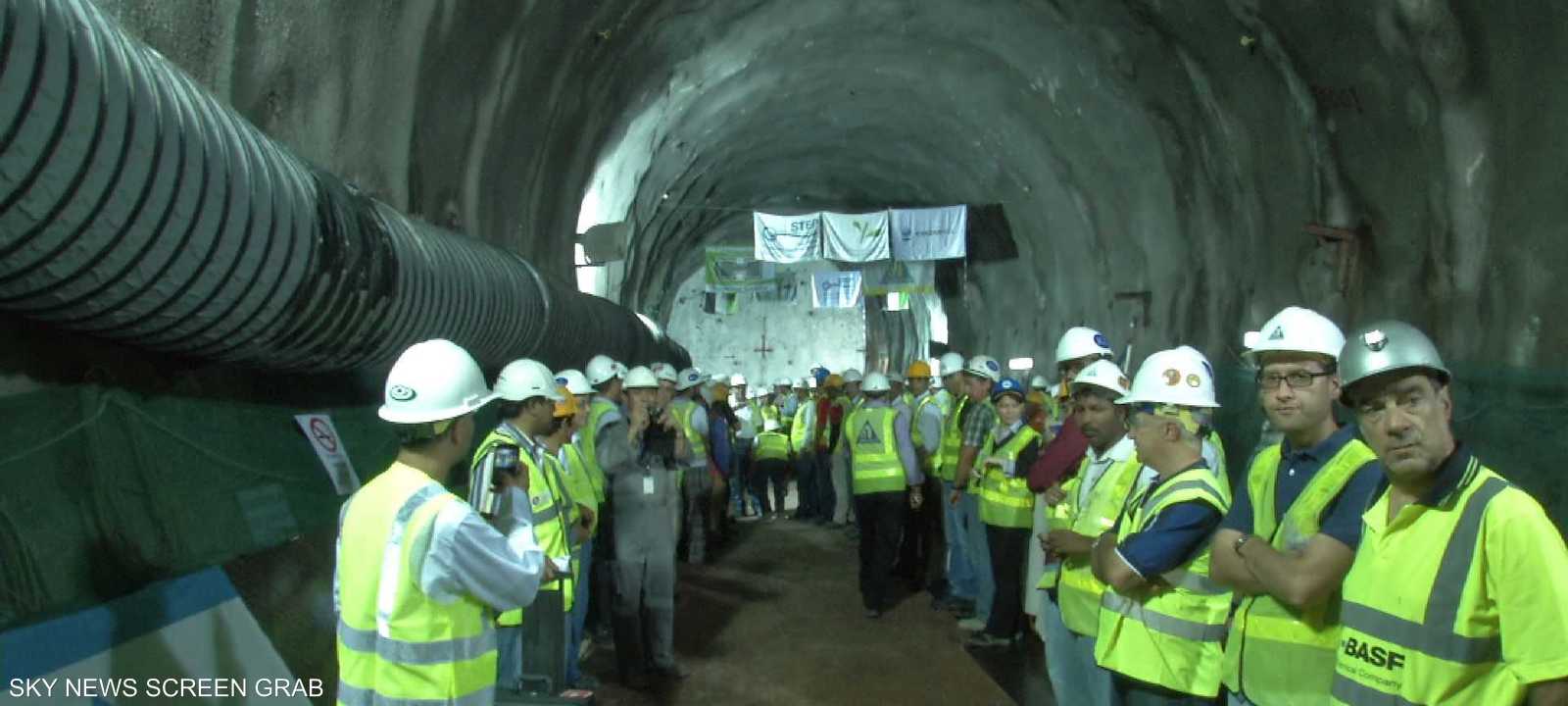 نفق لنقل مياه الصرف الصحي في الشرق الأوسط 