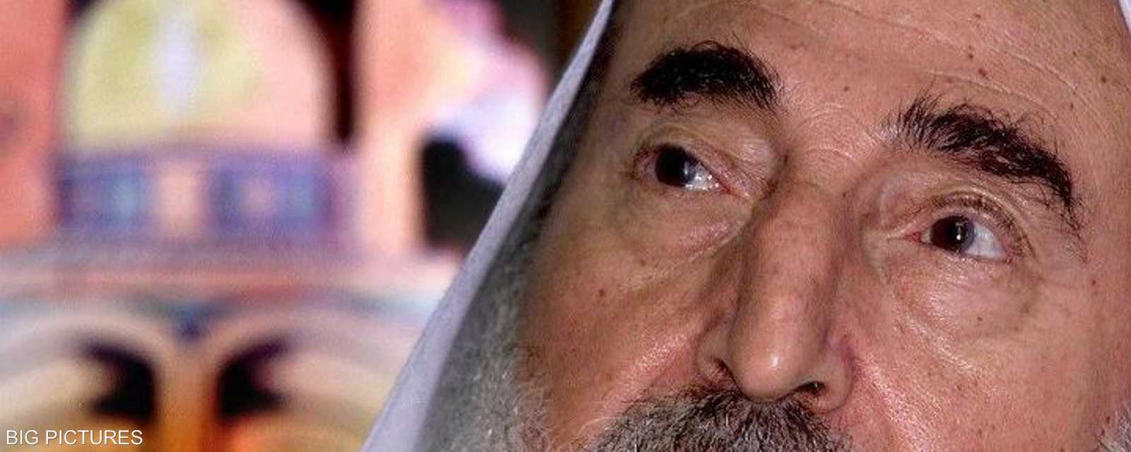  الشيخ أحمد ياسين الزعيم الروحي لحركة حماس - اغتالته إسرائيل في مارس 2004