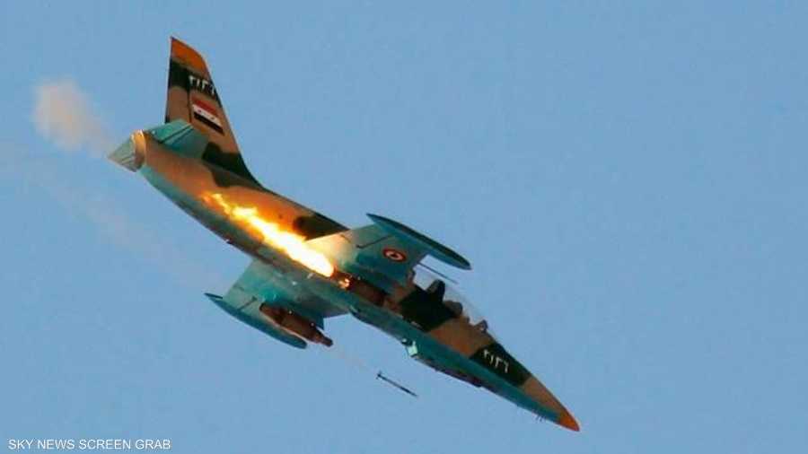 القصف بطائرات الميغ المقاتلة بدأ في أبريل