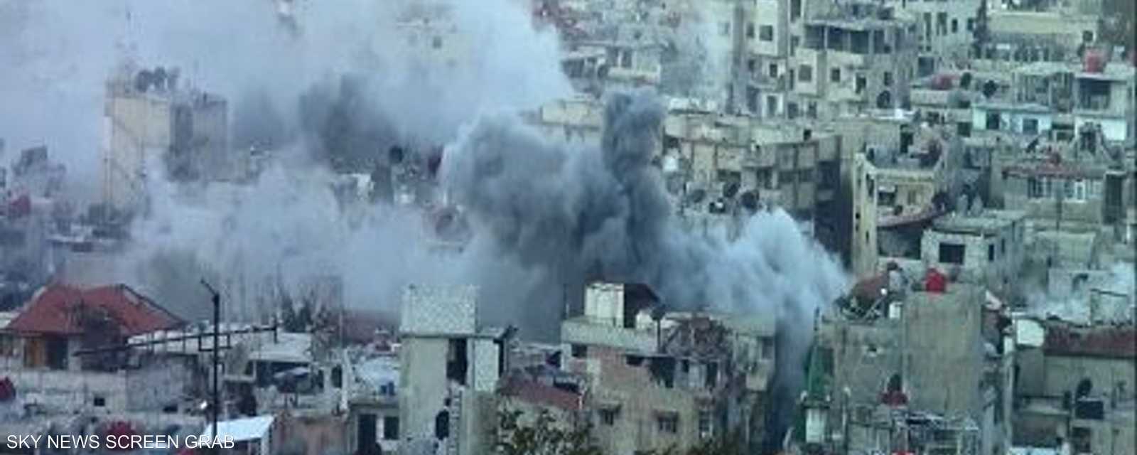 في مطلع العام بدأ القصف المدفعي على الزبداني بريف العاصمة