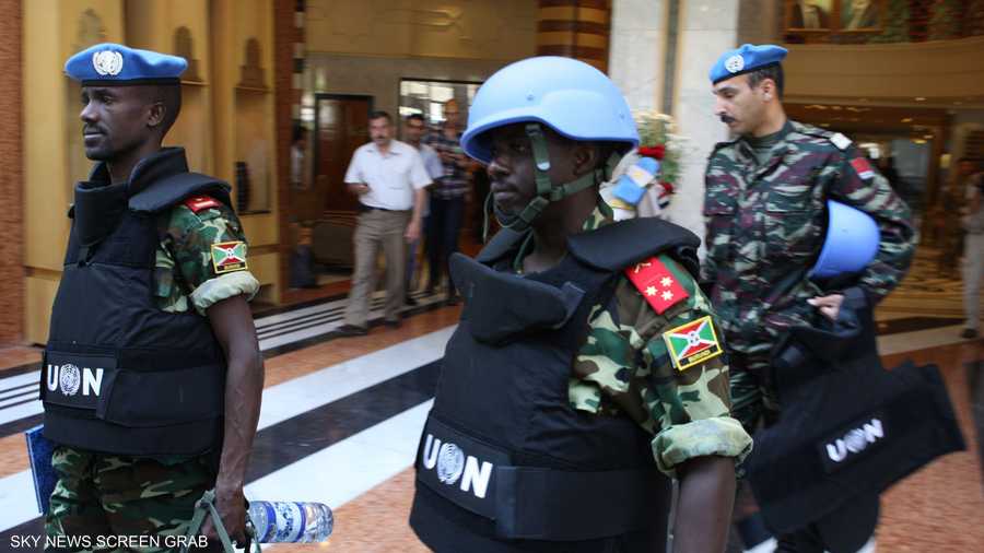 غادر المراقبون سوريا في مايو بعد فشلهم في إيقاف العنف