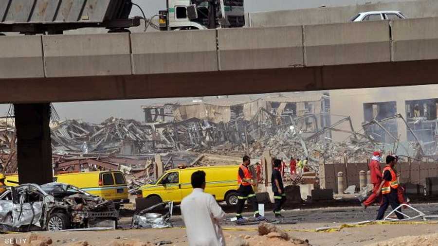انفجار ناقلة غاز يهز العاصمة السعودية الرياض يذهب ضحيته 14 قتيلا و 60 جريحا في نوفمبر