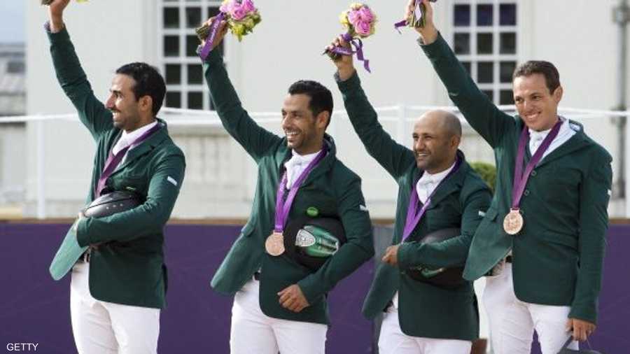 فرسان السعودية يحققون برونزية أولمبياد لندن لأول مرة
