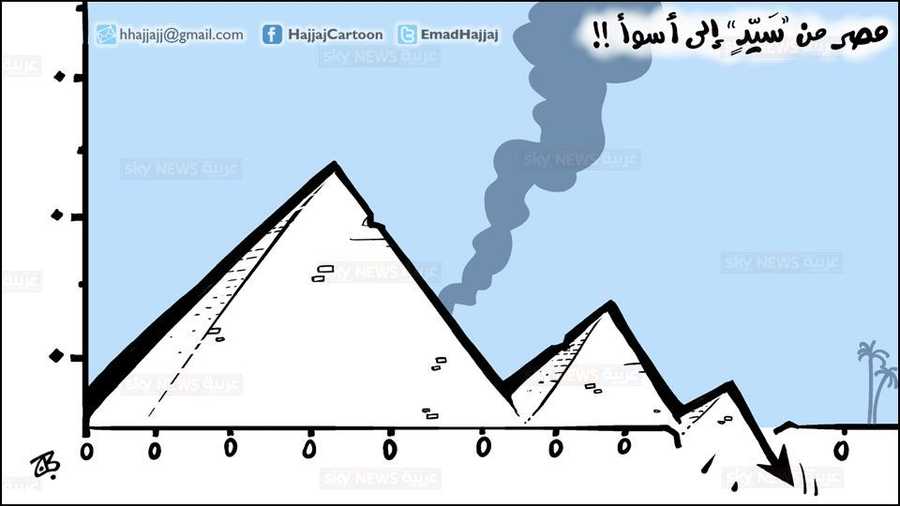 كاريكاتير عماد حجاج