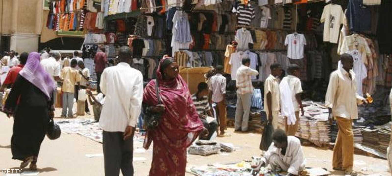 سوق بالعاصمة الخرطوم