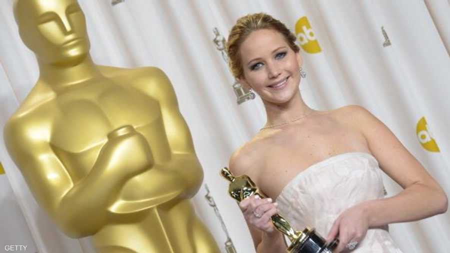 الممثلة الصاعدة جينيفر لورانس صنفتها المجلة في المرتبة الرابعة.