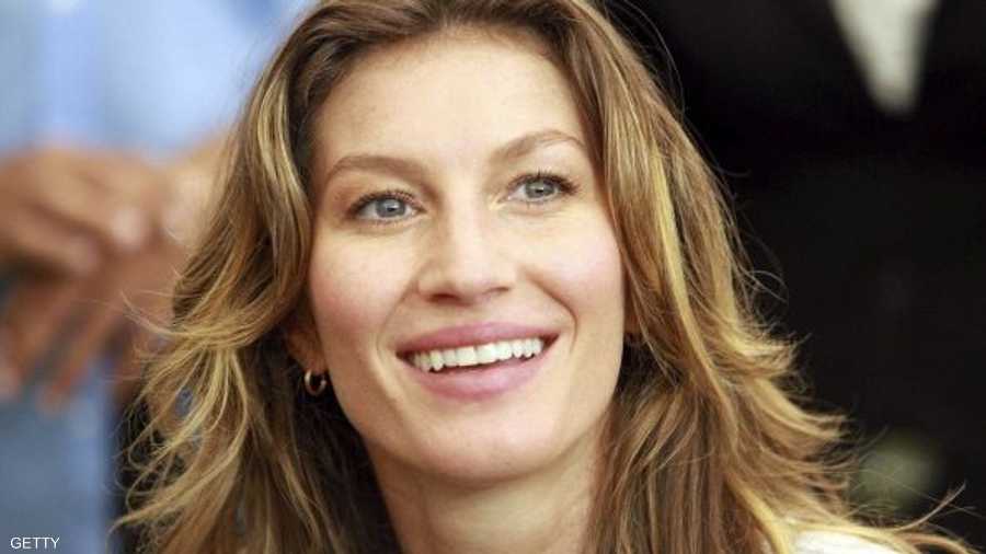 المرتبة التاسعة احتلتها عارضة الأزياء البرازيلية جيزيل بنشين.