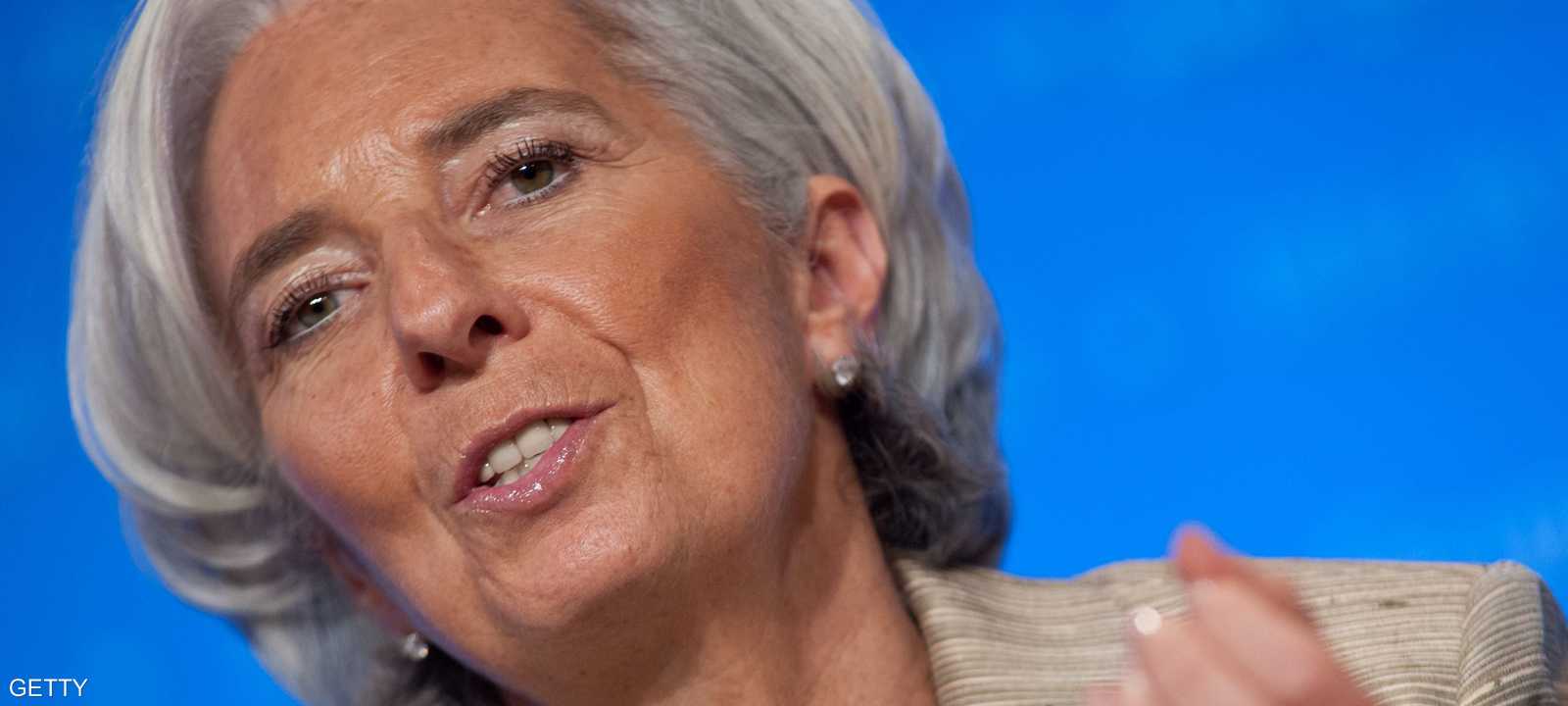 لاغارد لم تكشف عن موعد توقيع اتفاق القرض مع مصر