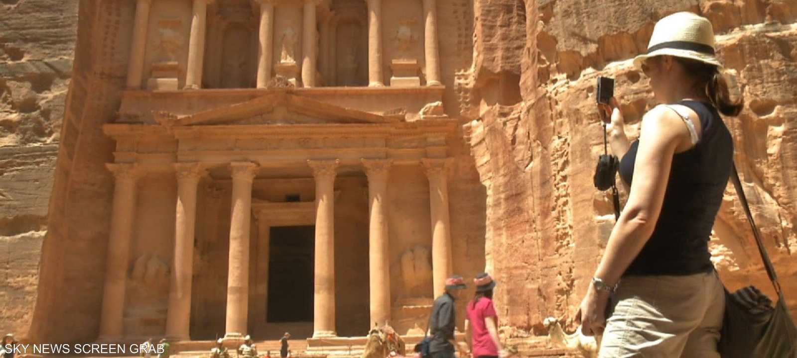 البتراء.. عمود الأردن السياحي