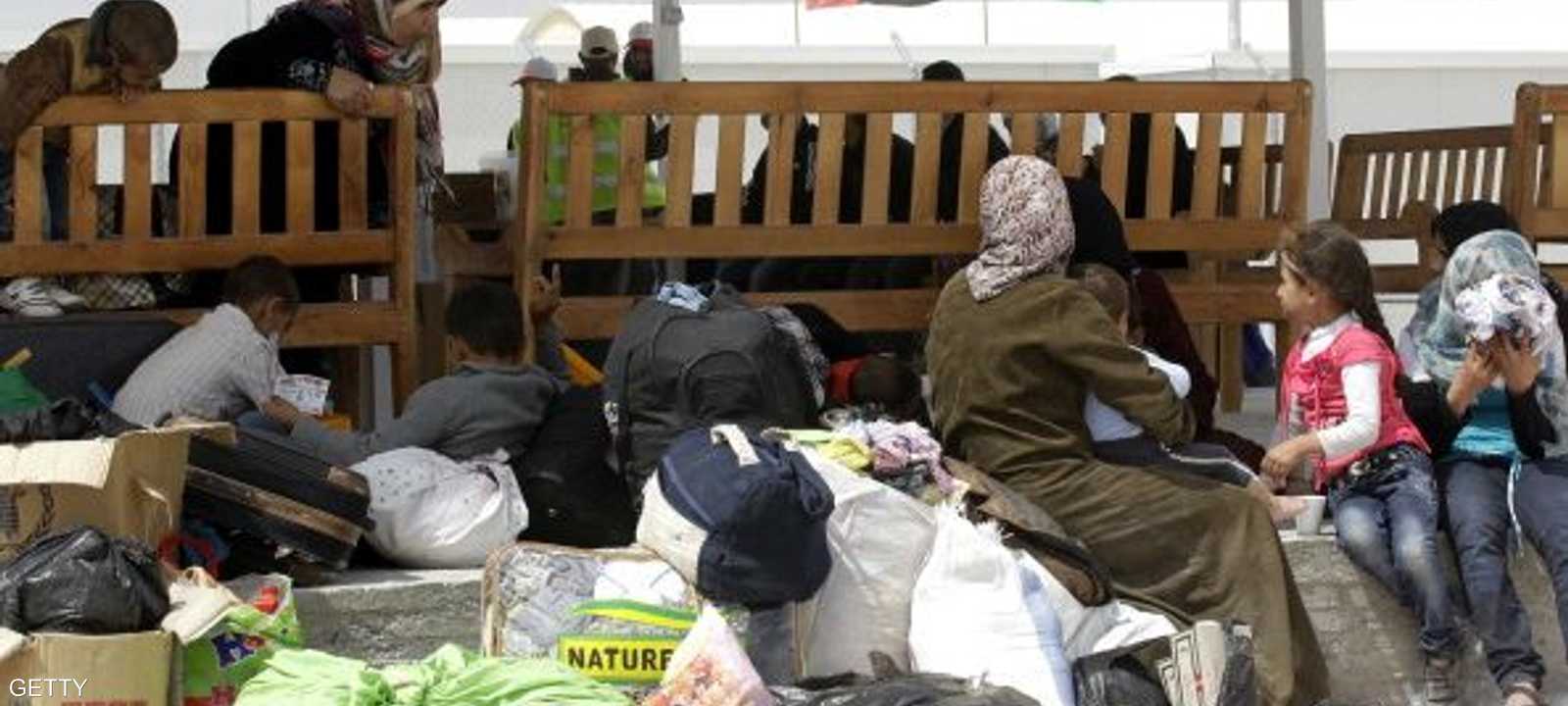مخيم للاجئين بالأردن