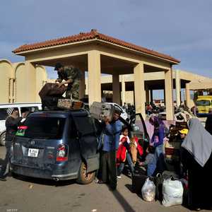 أرشيفية لمعبر السلوم البري