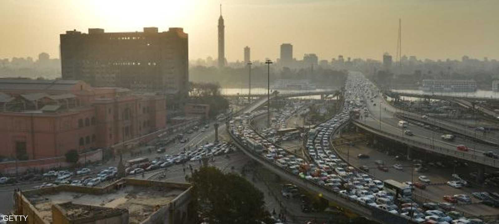 القاهرة في لقطة أرشيفية