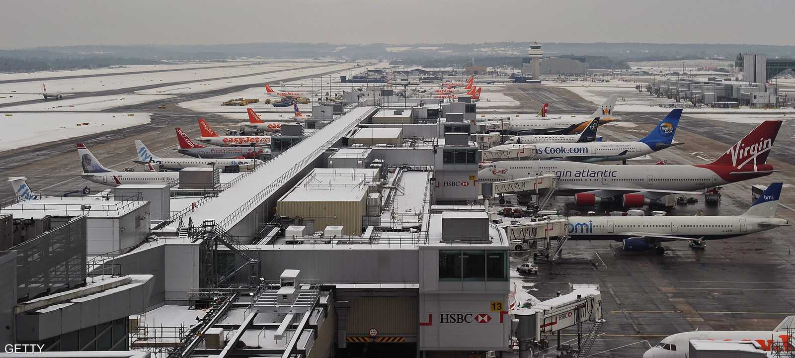 جانب من مطار هيثرو