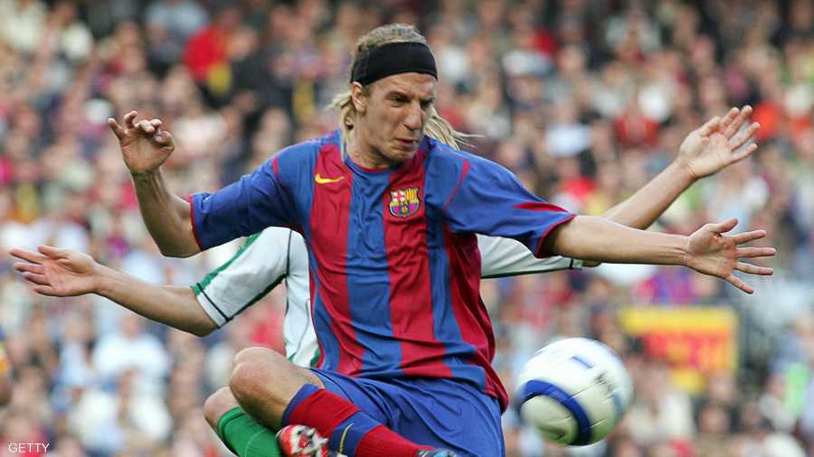 ماكسي لوبيز.. في شتاء 2005 استلم القميص ذاته من أوفرمارس لمدة موسم ونصف قبل أن يعار المهاجم الأرجنتيني إلى مايوركا