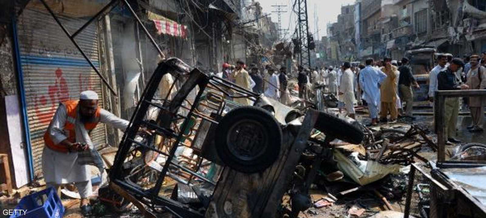 من هجوم سابق في باكستان - أرشيفية