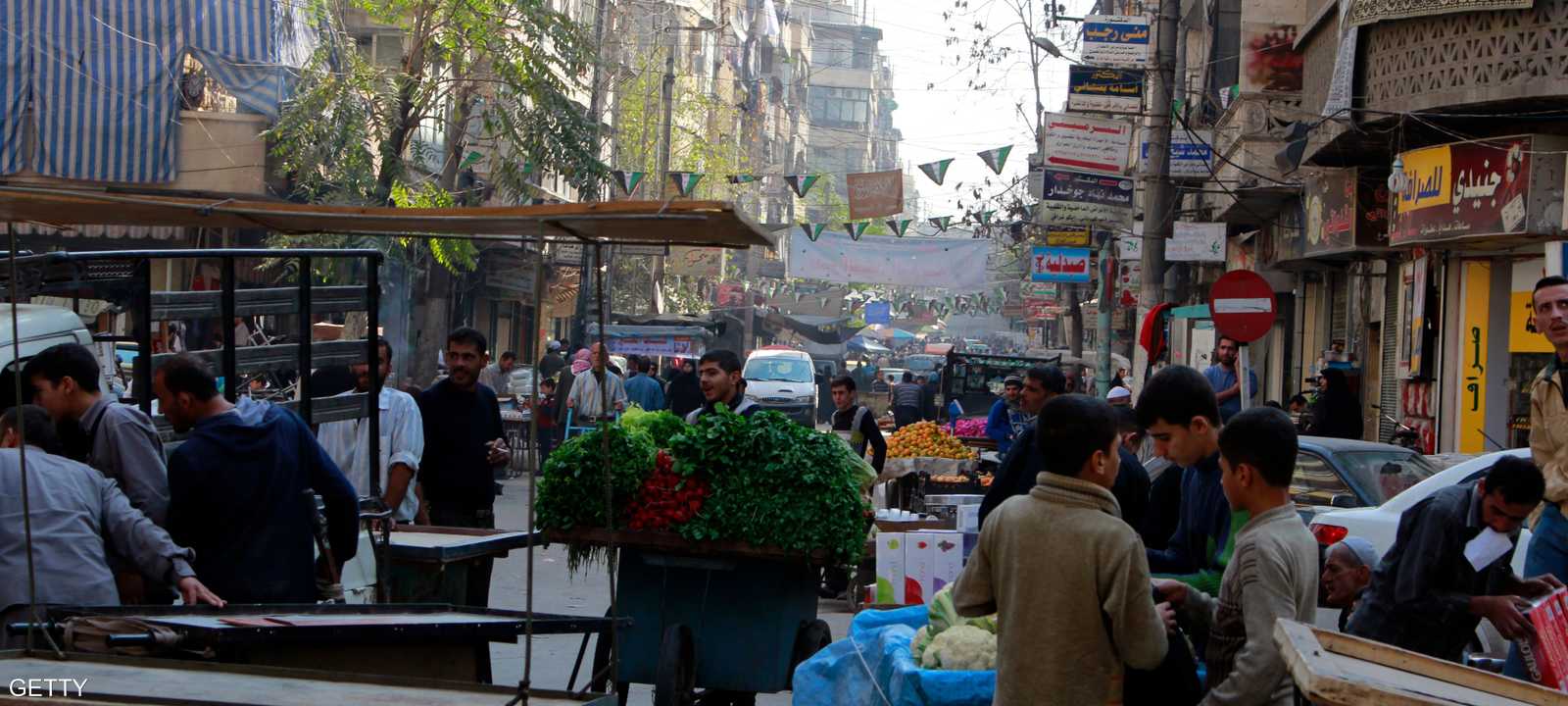 تراجع المواد الاستهلاكية في سوريا نتيجة ظروف الحرب والعقوبات الغربية.