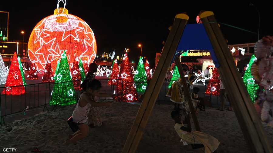 زينة مصغرة تضفي فرحة على قلوب الأطفال 