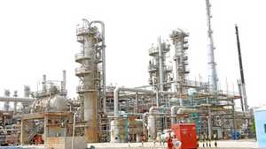 مصفاة الأحمدي لإنتاج وتكرير النفط في الكويت. (أرشيف)