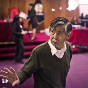 الرئيس البيروفي الأسبق ألبرتو فوجميوري 