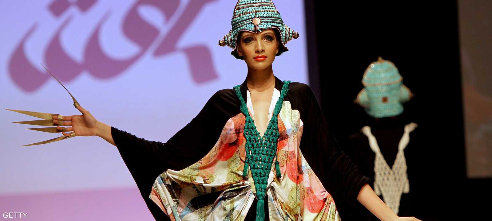 جانب من أسبوع الموضة في دبي عام 2010.