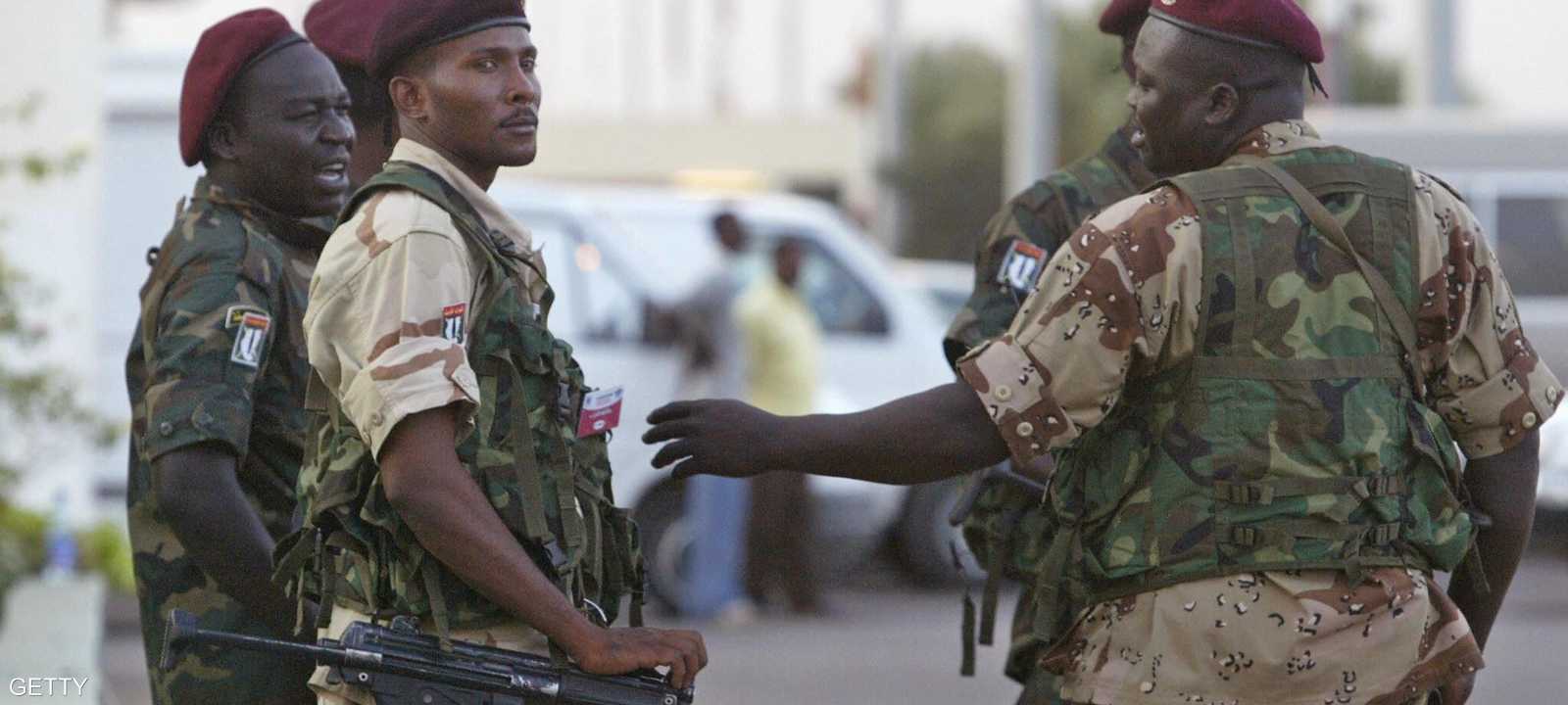 صورة أرشيفية لجنود في الجيش السوداني