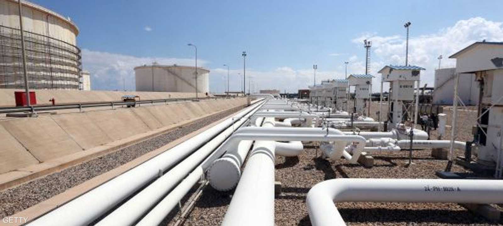 أرشيفية لمصفاة الزاوية في ليبيا