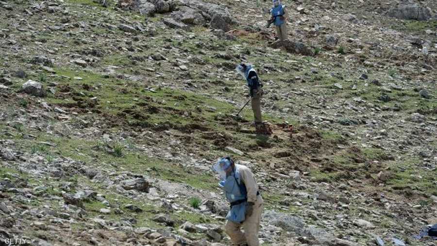 تعد أفغانستان من أكثر دول العالم تضررا من الألغام