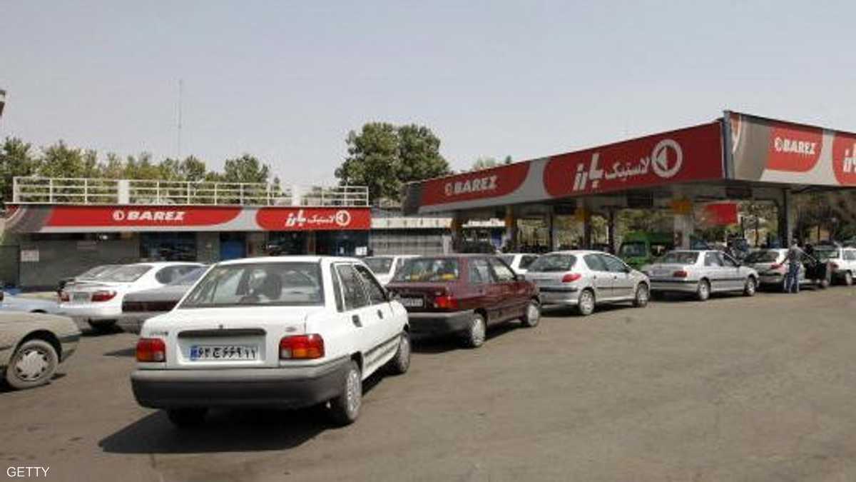 محطة وقود في إيران. أرشيف