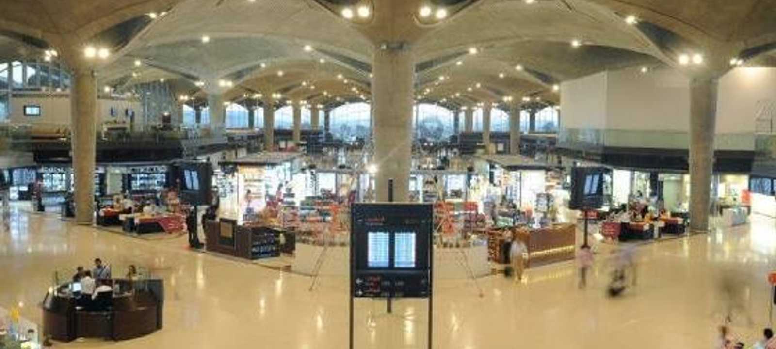 الصالة الداخلية لمطار الملكة علياء الدولي (نقلا عن الموقع الرسمي لمطار الملكة علياء الدولي)