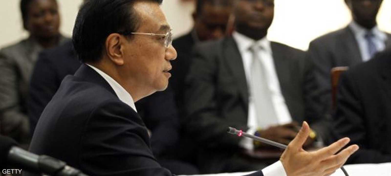 لي كهتشيانغ خلال جولته