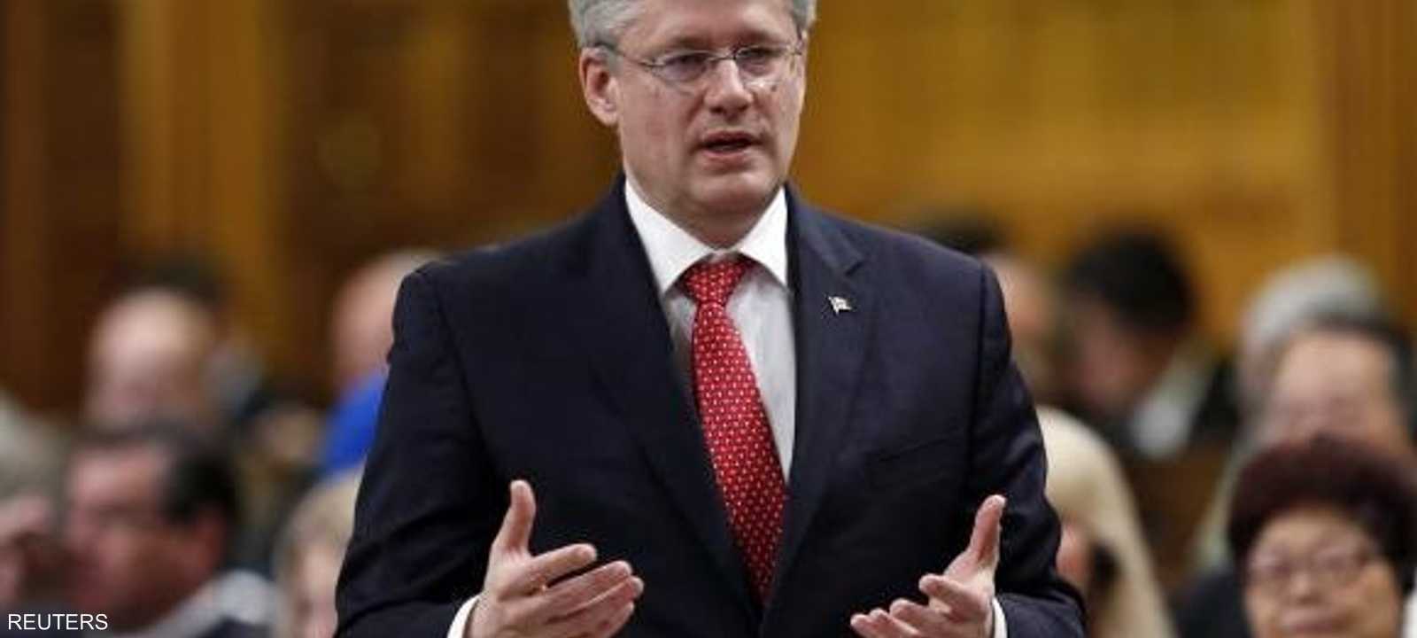 رئيس الوزراء الكندي ستيفن هاربر