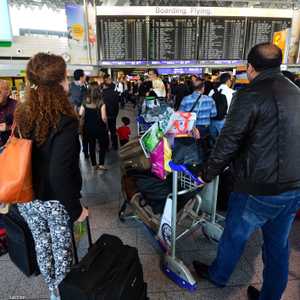 مسؤولو مطار فرانكفورت ضبطوا المسافر المكسيكي بحقيبة الزواحف