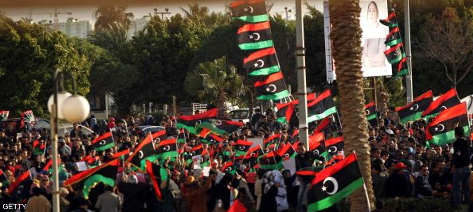 جانب من مظاهرات مناوئة للبرلمان الليبي في بنغازي (أرشيفية) 