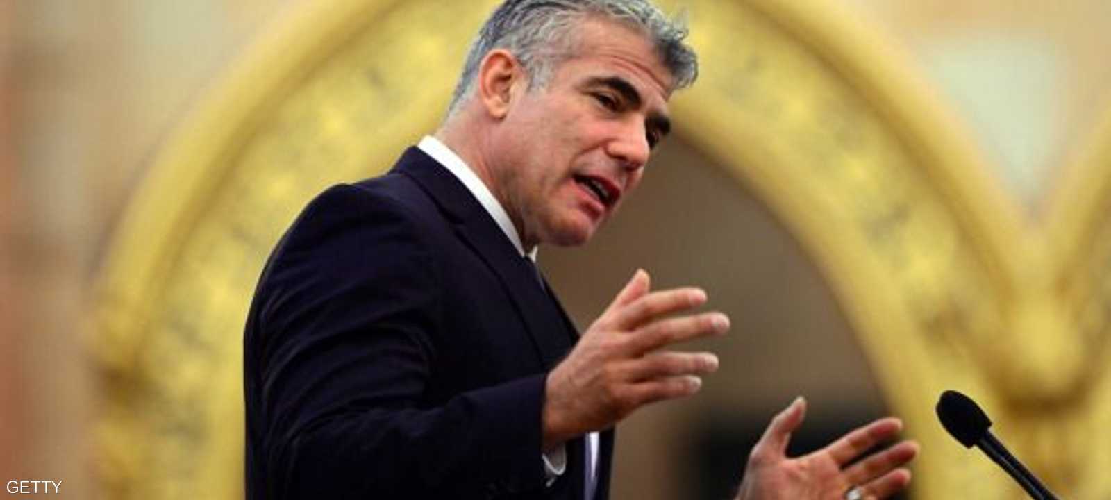 وزير المالية الإسرائيلي يائير لابيد. (أرشيف)