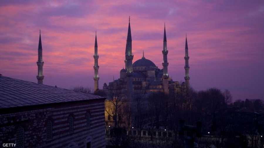 المسجد الأزرق في اسطنبول التركية
